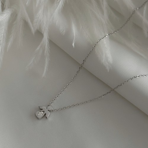 Zvezdice, ogrlica sa roze pozlatom